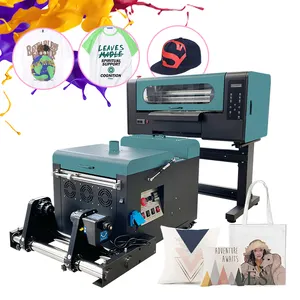 A3 Dtf/dtg T-shirts L1800 Máquina Tshirt Rolo De Folha Única Xp600 30cm Dtf Printer Com 2 Cabeça