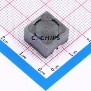 Inducteur de puissance SRR1208-151YL SMD, 12,7x12,7 mm (Inductance : 150 µH) (Précision : 15 % Courant nominal : 1,3 A) - Product Image 1