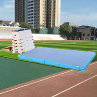 Livraison directe d'usine de trampolines d'entraînement rembourrés épais et doux et d'ensembles de parkour extérieur parent-enfant