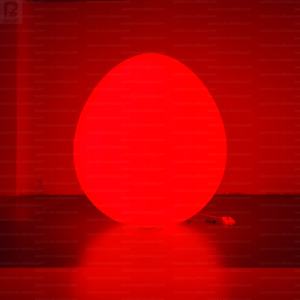 Bola Telur Goyang Tiup LED 2m Berubah Warna, Dekorasi Paskah Interaktif untuk Pesta Bertema/Pajangan Ritel/Iklan/Promosi - Product Image 2