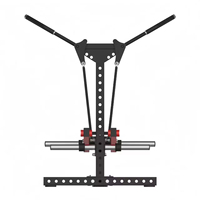 Équipement de musculation professionnel multi-stations en acier pour centre de fitness – Machines robustes ISO-latérales pour l'entraînement de la force de la poitrine et du dos