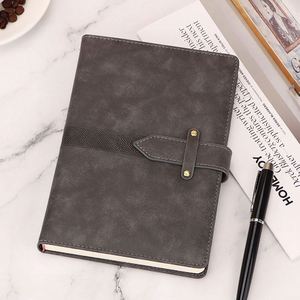 High Quality Green Leather Hardcover 100GSM Glazed Paper Inside Pages <b>Diary</b> <b>Notebook</b> with Customized 2025 - Product Image 2