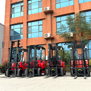 משלוח חינם מלגזה לכל סוגי השטח 2 טון 1.5 טון עם שלט רחוק מלגזה חשמלית 3 טון למכירה בזול - Product Image 1