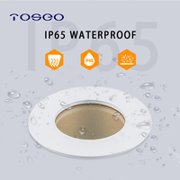 Boîtier de projecteur encastré en aluminium moulé sous pression, étanche IP65