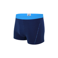Nouvelle mode I & S hommes 95% coton Boxer slips doux pour la peau respirant tricoté sous-vêtements élastique imprimé motif M-3XL l'exportation