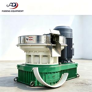 <span class=keywords><strong>Presse</strong></span> à granulés de biomasse verticale 560 à matrice annulaire 90KW pour sciure de bois, coques de riz et paille, avec roulement et moteur - Product Image 1