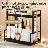Rak Display penyimpanan parfum, Meja Organizer kamar mandi, rak Display penyimpanan kosmetik