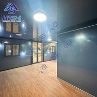Maison Modulaire de Luxe Préfabriquée Étanche 40 pieds 20 pieds avec Cuisine Intégrée, Prix Compétitif, Maison Conteneur Extensible