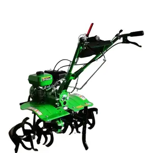 4-Stroke 6.5Hp/7Hp/12Hp Rotary Electric Start Agricultural Farming Walking Tractor Power Tiller Weeder Cultivators