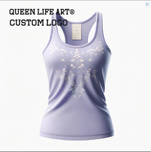 Женская майка с вышитым бантом и 100% хлопком - Product Image 1