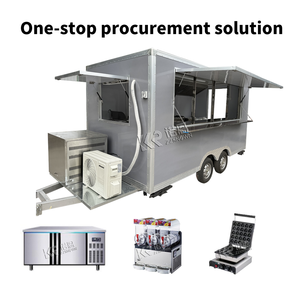 Camión de comida para perros calientes de 2025 y 10 pies, carrito de comida para café, remolque de comida rápida totalmente equipado con CE - Product Image 5