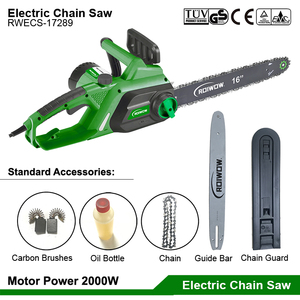 Vente 2200W tronçonneuses à main électrique coupe du bois filaire 14/16/18 pouces Machine de scie à chaîne électrique Portable - Product Image 6