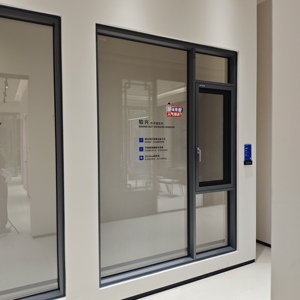 หน้าต่างบานเปิด UPVC ยี่ห้อ Deioux ขายส่งแบบ OEM ODM สีตามสั่ง สำหรับโครงการวิลล่า - Product Image 5