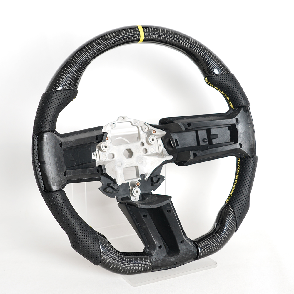 Yellow positioning line+yellow hand stitching