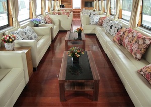 Bateau ferry en aluminium pour 26 passagers, bateau de croisière fluviale, <span class=keywords><strong>taxi</strong></span> fluvial, navire à grande vitesse à vendre - Product Image 6