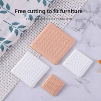 Protecteurs de jambes de table antidérapants en silicone Pieds de tabouret de chaise résistants à l'usure Offre Spéciale le produit en caoutchouc du fabricant de coin de table de canapé