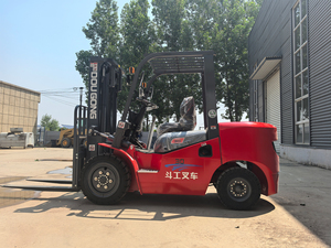 Krachtige K25-motor heftruck 3 <span class=keywords><strong>ton</strong></span> 3,5 <span class=keywords><strong>ton</strong></span> 4 <span class=keywords><strong>ton</strong></span> aanpasbare mast 5 <span class=keywords><strong>ton</strong></span> heftruck met interne verbranding en AC-cabine - Product Image 3