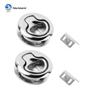 Loquet de trappe à claquement affleurant pour bateau marin en acier inoxydable de qualité 304/316 pour applications marines - Product Image 2