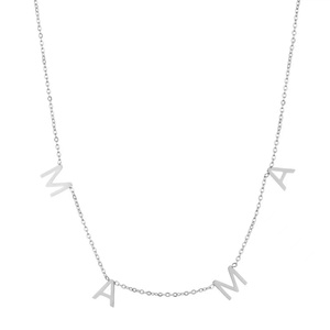 Collar de Acero Inoxidable Chapado en Oro de 18k con Colgante de Corazón - Product Image 3