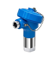 Transmetteur de vibrations intégré antidéflagrant IP65 24VDC, capteur de vibrations 2 fils 4-20mA+HART pour machines d'équilibrage, garantie 1 an