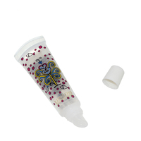 Vente en gros de tubes en plastique pour gloss à lèvres de 10 ml, tubes en PE à presser, tubes en plastique pour baume à lèvres, tubes pour gloss à lèvres