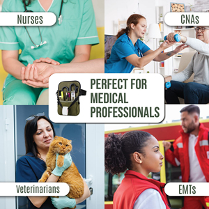 Accessoires pour infirmières, pochette organisatrice pour femmes, ceinture porte-outils, rangement pour stéthoscopes, urgence - Product Image 5