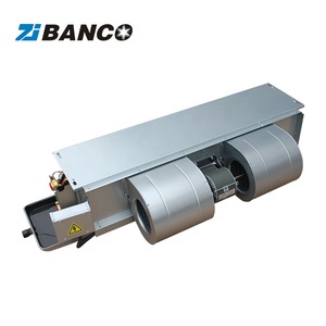 Unità Fan Coil Orizzontale a Soffitto Nascosta a <span class=keywords><strong>4</strong></span> Tubi Personalizzata 60Hz con Motore <span class=keywords><strong>AC</strong></span>/DC/Brushless, Capacità di Raffreddamento 1.8-12.6KW - Product Image 3