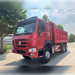Camión Usado Sinotruk HOWO 6x4, 371/375 Hp, Modelo de Cabina HW76, Camión Volquete Usado para Minería de Arena y Proyectos de Construcción - Product Image 3
