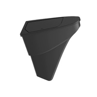 Boîte de rangement pour portière de voiture Tesla Model Y/3, conçue pour une utilisation améliorée, montée sur le siège, en ABS, étanche, avec sangle de compression et poignée