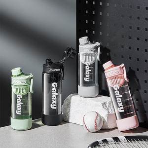 Botella Deportiva <span class=keywords><strong>de</strong></span> Diseño Minimalista, Tipo Pajita, a Prueba <span class=keywords><strong>de</strong></span> Fugas, Anti-Caídas, con Infusor <span class=keywords><strong>de</strong></span> Té, Taza <span class=keywords><strong>de</strong></span> Fitness, Portátil <span class=keywords><strong>para</strong></span> Estudiantes, <span class=keywords><strong>de</strong></span> Plástico - Product Image 1