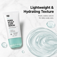 Serum Kulit Kepala OEM/OEM PDRN Menenangkan Iritasi Kulit Kepala Menutrisi Rambut Meredakan Kekeringan dan Gatal Desain Sikat Perawatan Kulit Kepala Serum Pendingin