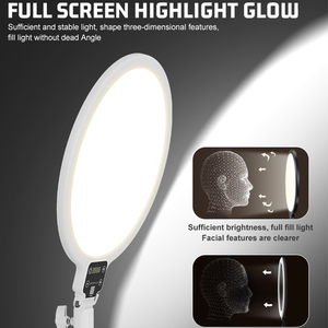 Panneau lumineux LED en gros 2700-6500K, éclairage d'appoint réglable 2700-6500K pour la photographie, idéal pour le streaming en direct sur YouTube et TikTok - Product Image 3