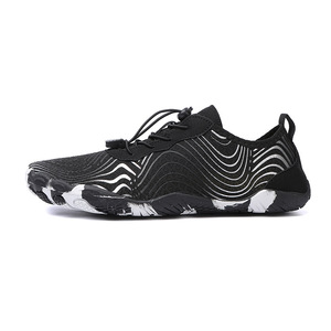 Sandales unisexes imprimées avec motif contour, chaussures décontractées respirantes à cordon de serrage à fermeture rapide, chaussures de marche antidérapantes pour la plage et la natation - Product Image 3