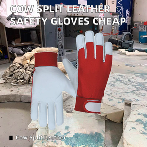 Guantes de Seguridad de Cuero Suave de Alta Calidad, Absorbentes de Humedad, Grosor y Longitud Personalizables, Sin Polvo, Sin Silicona, Precio Económico - Product Image 2