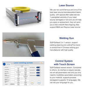 Máquina de Soldadura Láser de Fibra 4 en 1 de 1500w, Portátil, para Metal - Product Image 1
