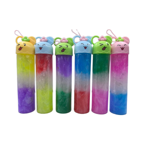 Pâte à modeler créative tricolore Galaxy Crystal Mud, jouets slime colorés pour enfants, jouet sensoriel non toxique pour enfants, extensible - Product Image 5