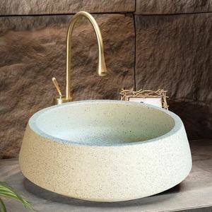 <span class=keywords><strong>Bassin</strong></span> en céramique rétro haut de gamme fait à la main de style design moderne pour salle de bain domestique et balcon pour les toilettes - Product Image 5