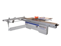 Scie à table HT400 de précision pour le travail du bois, avec fonction de chanfreinage à 45 degrés, scie à table coulissante de qualité industrielle haute puissance