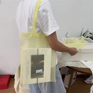 Sac fourre-tout mignon en organza crypté avec impression de logo personnalisé Chuanghua pour emballage cadeau et rangement - Product Image 5