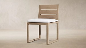 Teak Outdoor Dining <b>Table</b> Set Minimalist Design Durable <b>Wood</b> Furniture for Patio <b>Garden</b> Use - Product Image 2