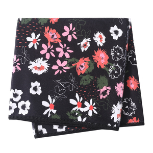 ผ้าขนหนูไมโครไฟเบอร์สำหรับห้องครัวผ้าเช็ดจานพิมพ์ดิจิทัลลายดอกไม้ดูดซับได้ดีเป็นมิตรต่อสิ่งแวดล้อม - Product Image 4