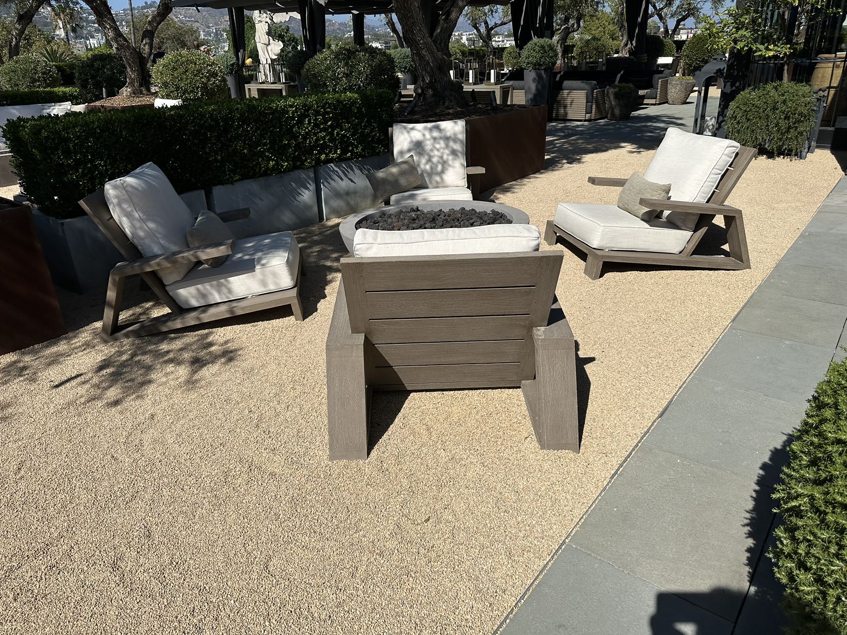 Modern Wholesale Luxury solid Teak Natural Wooden Frame Garden Patio Outdoor Couch Sofa
