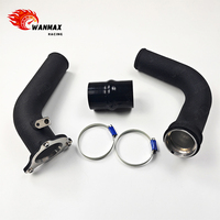 Kit de mise à niveau de tuyau de turbocompresseur en aluminium de haute qualité pour BMW F30 320i 330i B48, conception de tuyau lisse, tube d'induction croisé pour voiture