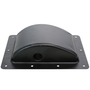 Mango de metal con revestimiento de pulverización para altavoz, accesorio negro para estante, piezas de gabinete, funda de altavoz, tiradores de armario - Product Image 6