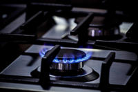 Lot de 201/304 brûleurs de gaz en acier inoxydable, équipement domestique, panneau intégré, 5 brûleurs