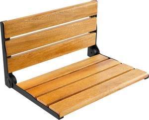 Accessoires <span class=keywords><strong>de</strong></span> maison <span class=keywords><strong>salle</strong></span> <span class=keywords><strong>de</strong></span> <span class=keywords><strong>bain</strong></span> siège <span class=keywords><strong>de</strong></span> toilette vente en gros personnalisé bois aluminium <span class=keywords><strong>bain</strong></span> mural siège <span class=keywords><strong>de</strong></span> douche <span class=keywords><strong>chaise</strong></span> pliante murale - Product Image 1