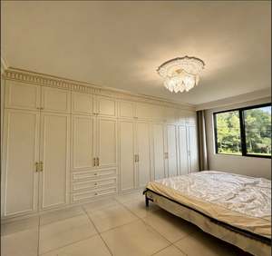 Armoire portable sur mesure, pliable, en tissu, avec cadre métallique, tringles de suspension et plusieurs étagères pour petite chambre d'appartement - Product Image 5