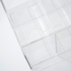 Organisateur de bureau en acrylique à 6 compartiments pour cartes à collectionner - Product Image 6