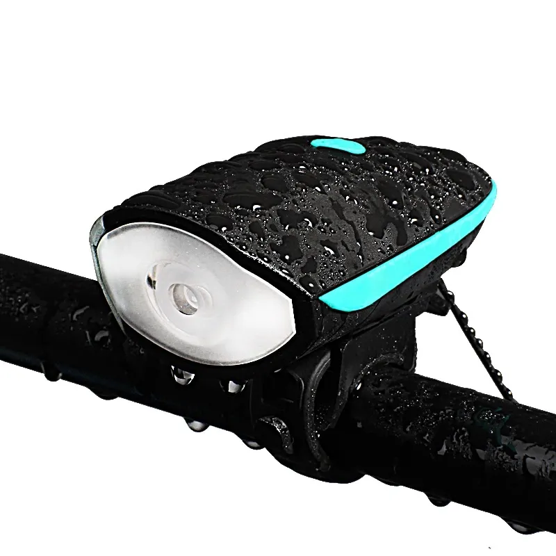 LED Speaker USB Rechargeable Bike Front Light With Highwireless remote control 2000 lumen bike spoke light programmable