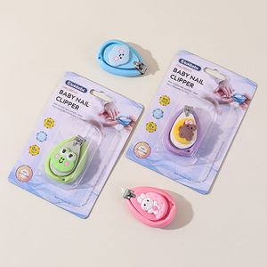 Coupe-ongles pour bébé en tissu peluche avec poignée et coque de protection, export transfrontalier, design sûr et innovant - Product Image 3